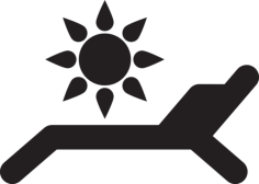Chain And Sun Editable Svg Line Art, Free Vectors File
